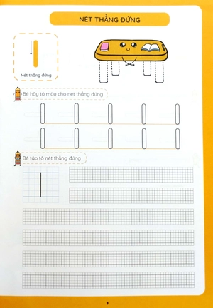 bộ sách hành trang cho bé vào lớp 1 - tập tô khéo-luyện viết đẹp (bộ 6 cuốn) - Ảnh 10