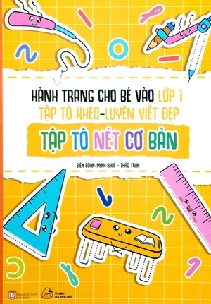 bộ sách hành trang cho bé vào lớp 1 - tập tô khéo-luyện viết đẹp (bộ 6 cuốn) - Ảnh 7