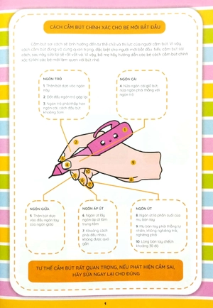 bộ sách hành trang cho bé vào lớp 1 - tập tô khéo-luyện viết đẹp (bộ 6 cuốn) - Ảnh 8