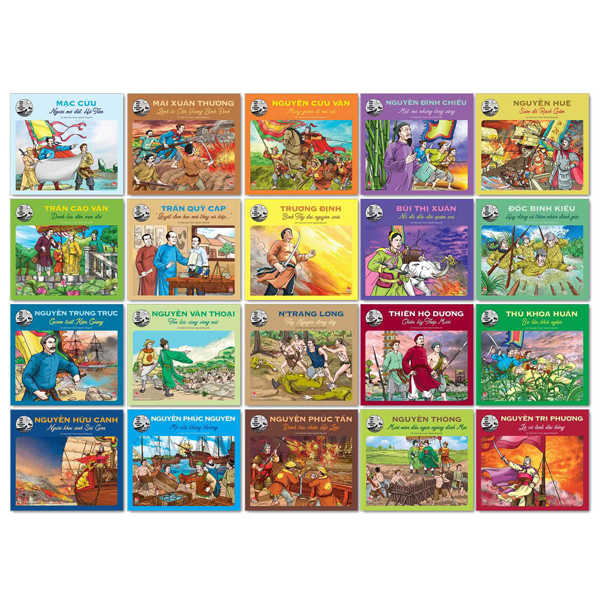 bộ sách hào kiệt đất phương nam (bộ 20 cuốn)