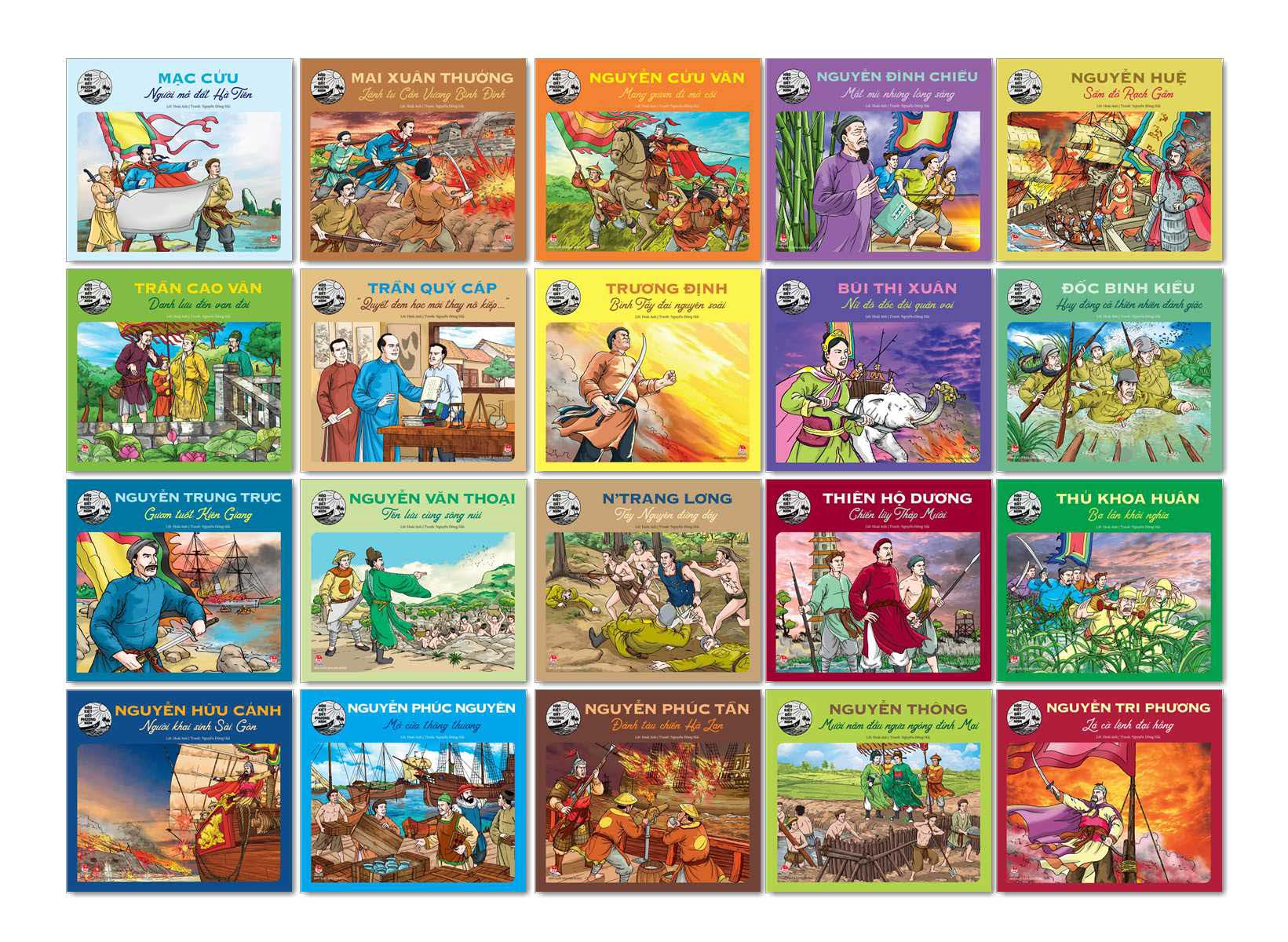 bộ sách hào kiệt đất phương nam (bộ 20 cuốn) - Ảnh 2