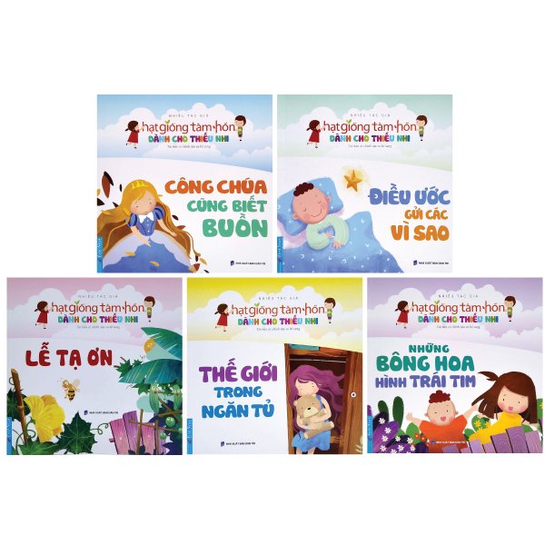 bộ sách hạt giống tâm hồn dành cho thiếu nhi (bộ 5 cuốn) (tái bản 2025)