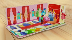 bộ sách hoạt hình song ngữ 4d - lâu đài kì bí (bộ 3 cuốn) - Ảnh 14