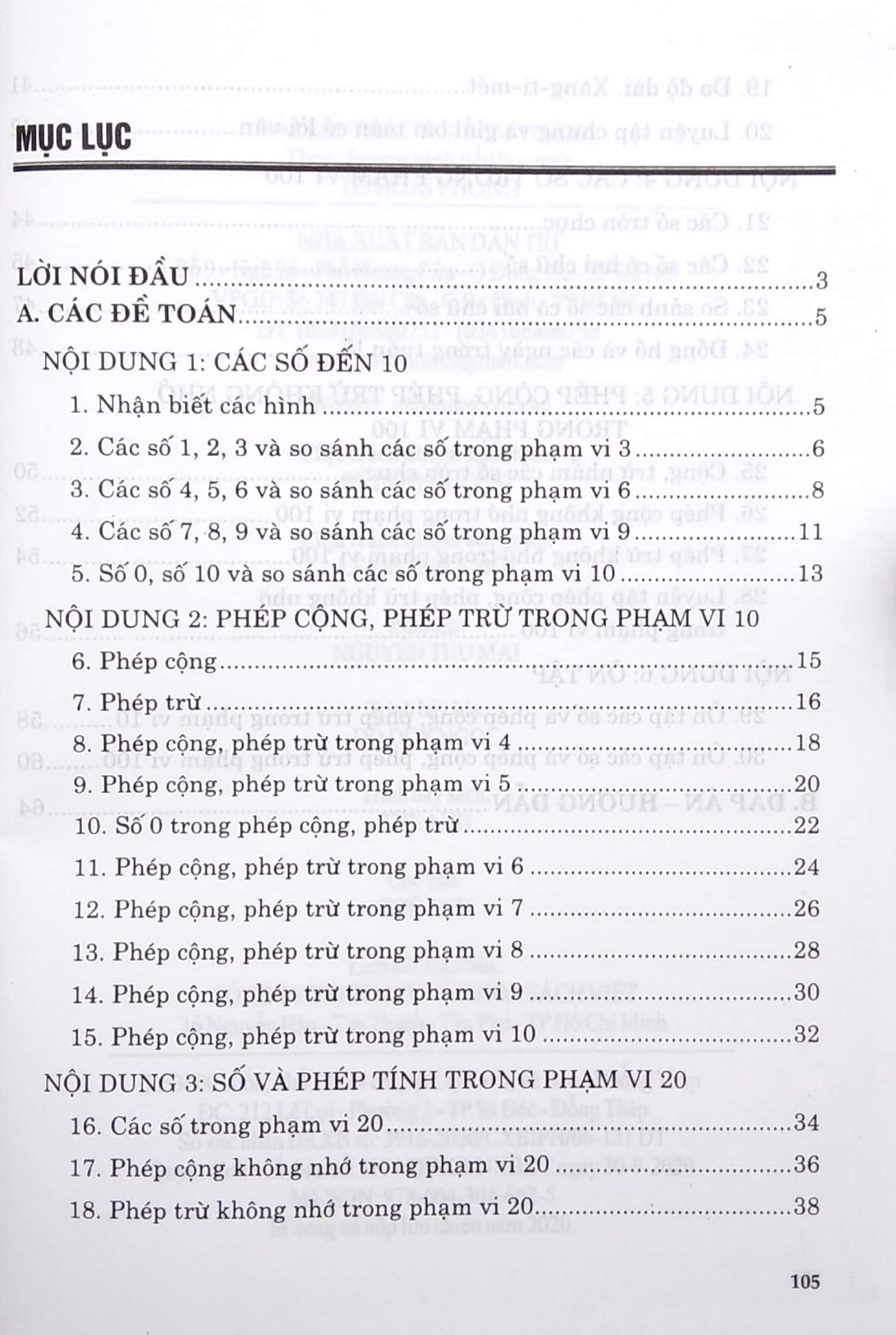 Bo Sach Hoc Tot Toan 1 + Bai Tap Trac Nghiem Toan 1 (Bo 2 Cuon) - Tang Kem Sach Cac Bai Toan Thong Minh Lop 1 - Ảnh 3