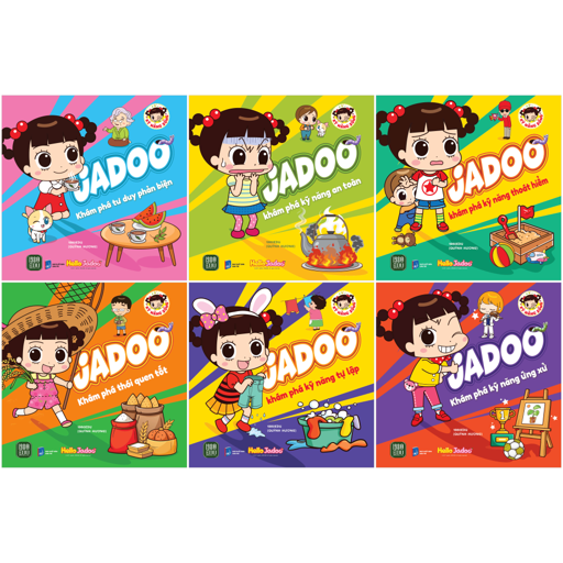Bộ Sách Jadoo Khám Phá Kỹ Năng Sống (Bộ 6 Cuốn)