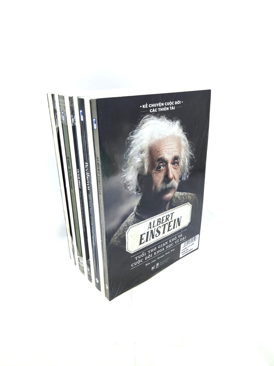 bộ sách kể chuyện cuộc đời các thiên tài (bộ 10 cuốn) - Ảnh 2