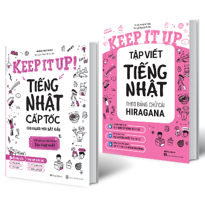 bộ sách keep it up - tiếng nhật cấp tốc cho người mới bắt đầu (bộ 2 cuốn) - Ảnh 11
