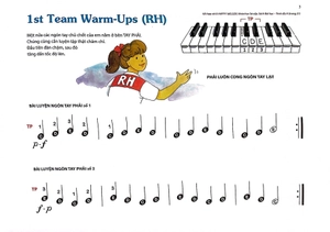 bộ sách khóa học piano sơ cấp dành cho trẻ mới bắt đầu - trình độ a (bộ 3 cuốn) - Ảnh 10
