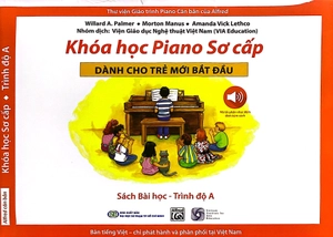 bộ sách khóa học piano sơ cấp dành cho trẻ mới bắt đầu - trình độ a (bộ 3 cuốn) - Ảnh 2