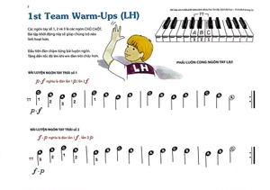 bộ sách khóa học piano sơ cấp dành cho trẻ mới bắt đầu - trình độ a (bộ 3 cuốn) - Ảnh 9