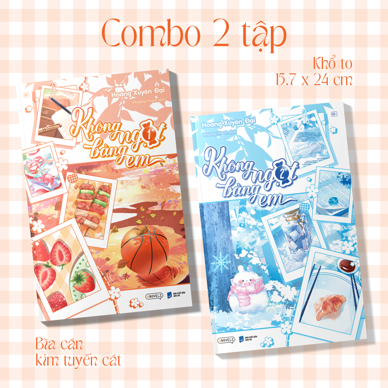 Bộ Sách Không Ngọt Bằng Em - Tập 1 + Tập 2 (Bộ 2 Tập) - Ảnh 2