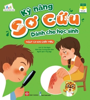 bộ sách kỹ năng sơ cứu dành cho học sinh (bộ 5 cuốn) - Ảnh 6