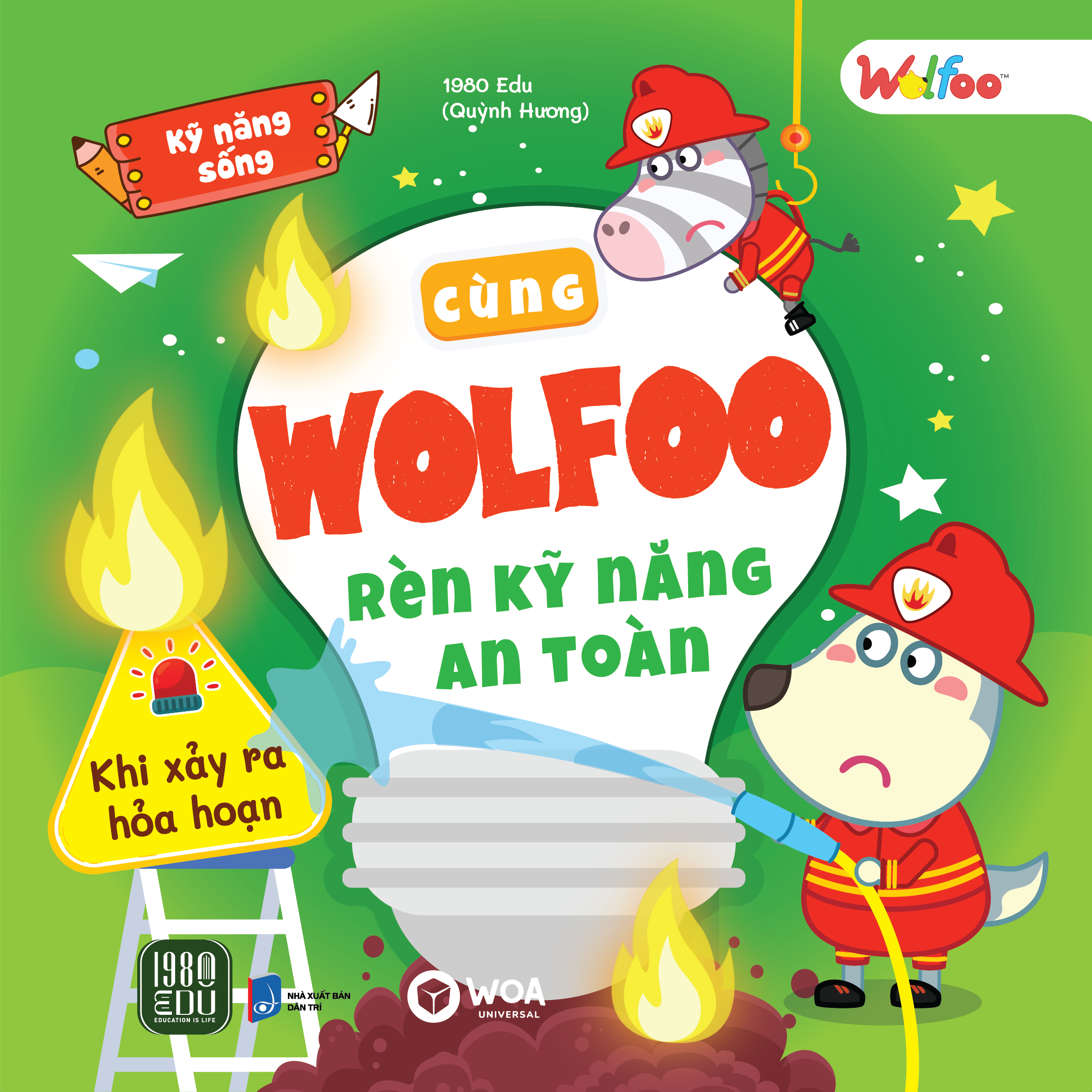 bộ sách kỹ năng sống - cùng wolfoo rèn kỹ năng an toàn (bộ 6 cuốn) - Ảnh 4