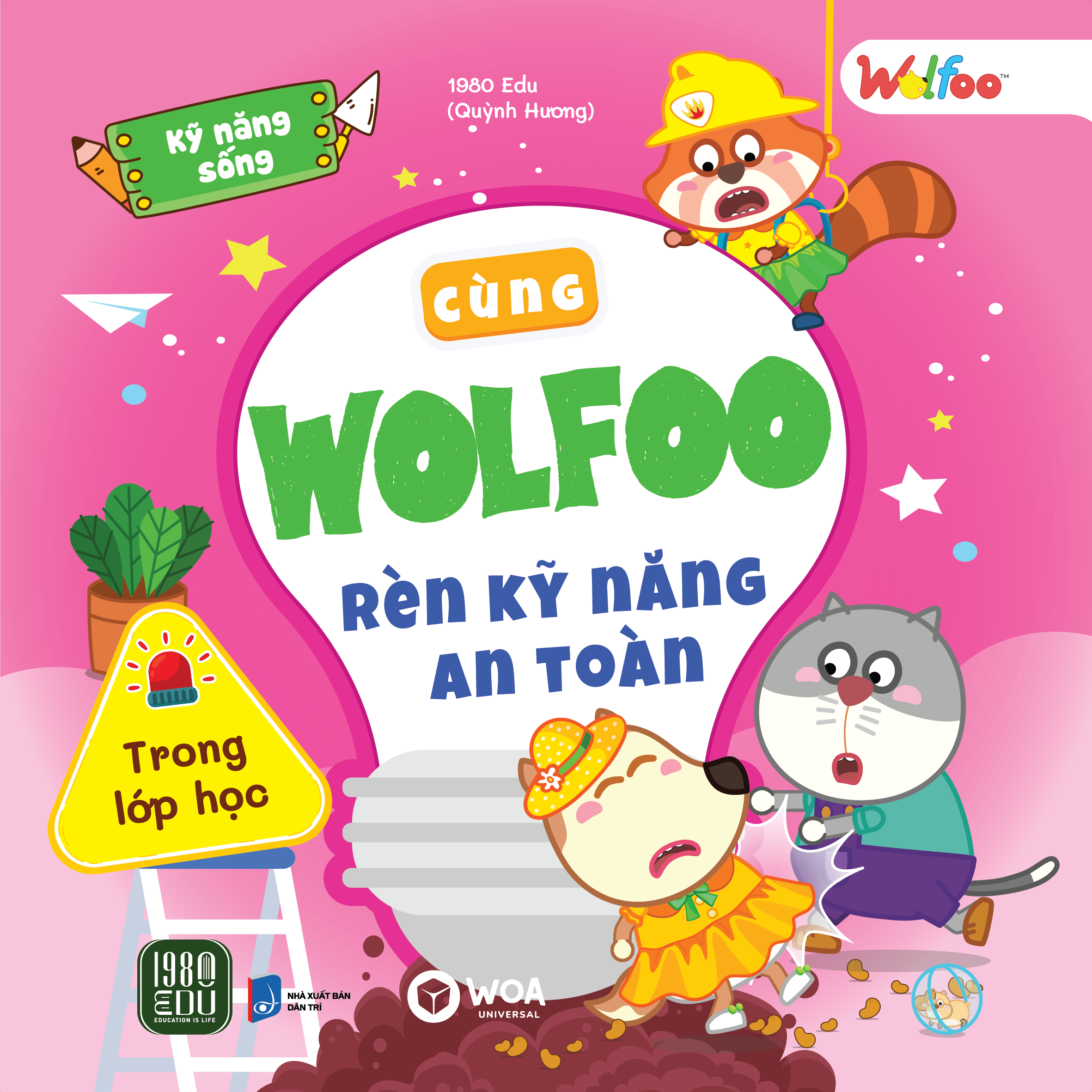 bộ sách kỹ năng sống - cùng wolfoo rèn kỹ năng an toàn (bộ 6 cuốn) - Ảnh 7