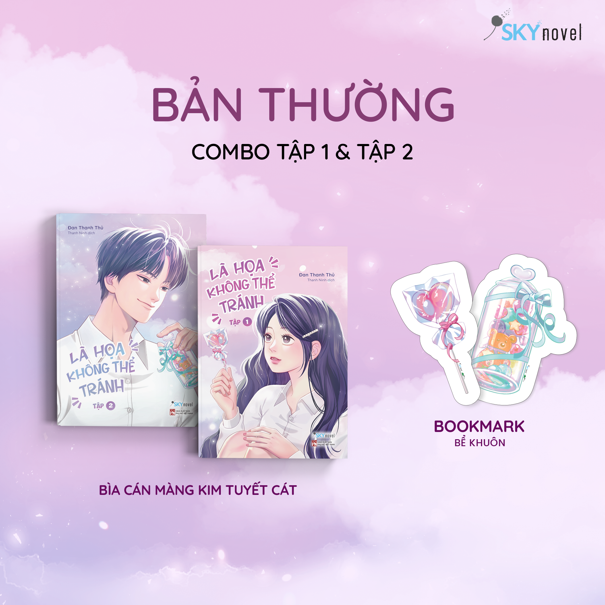 Bộ Sách Là Họa Không Thể Tránh - Tập 1 + Tập 2 (Bộ 2 Tập) - Tặng Kèm 2 Bookmark - Ảnh 2