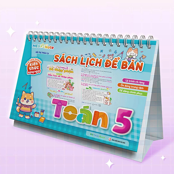 Bộ Sách Lịch Để Bàn - Tra Cứu Nhanh Kiến Thức Hàng Ngày - Toán 4 - Ảnh 14