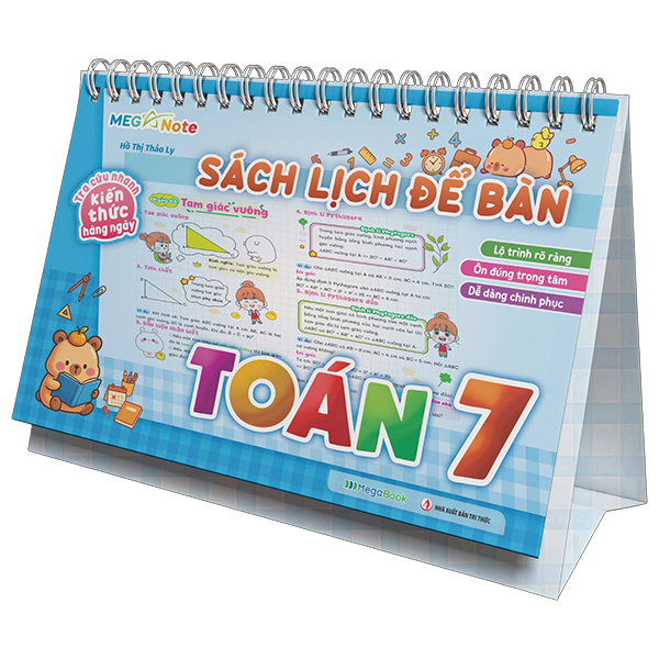 Bộ Sách Lịch Để Bàn - Tra Cứu Nhanh Kiến Thức Hàng Ngày - Toán 4 - Ảnh 9