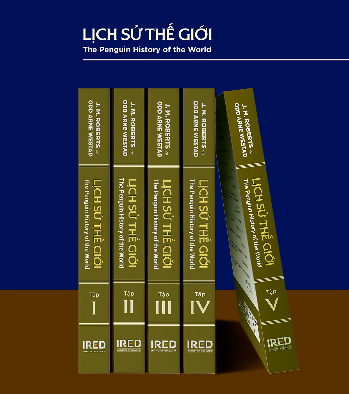 bộ sách lịch sử thế giới - the penguin history of the world (bộ 5 cuốn) - Ảnh 2