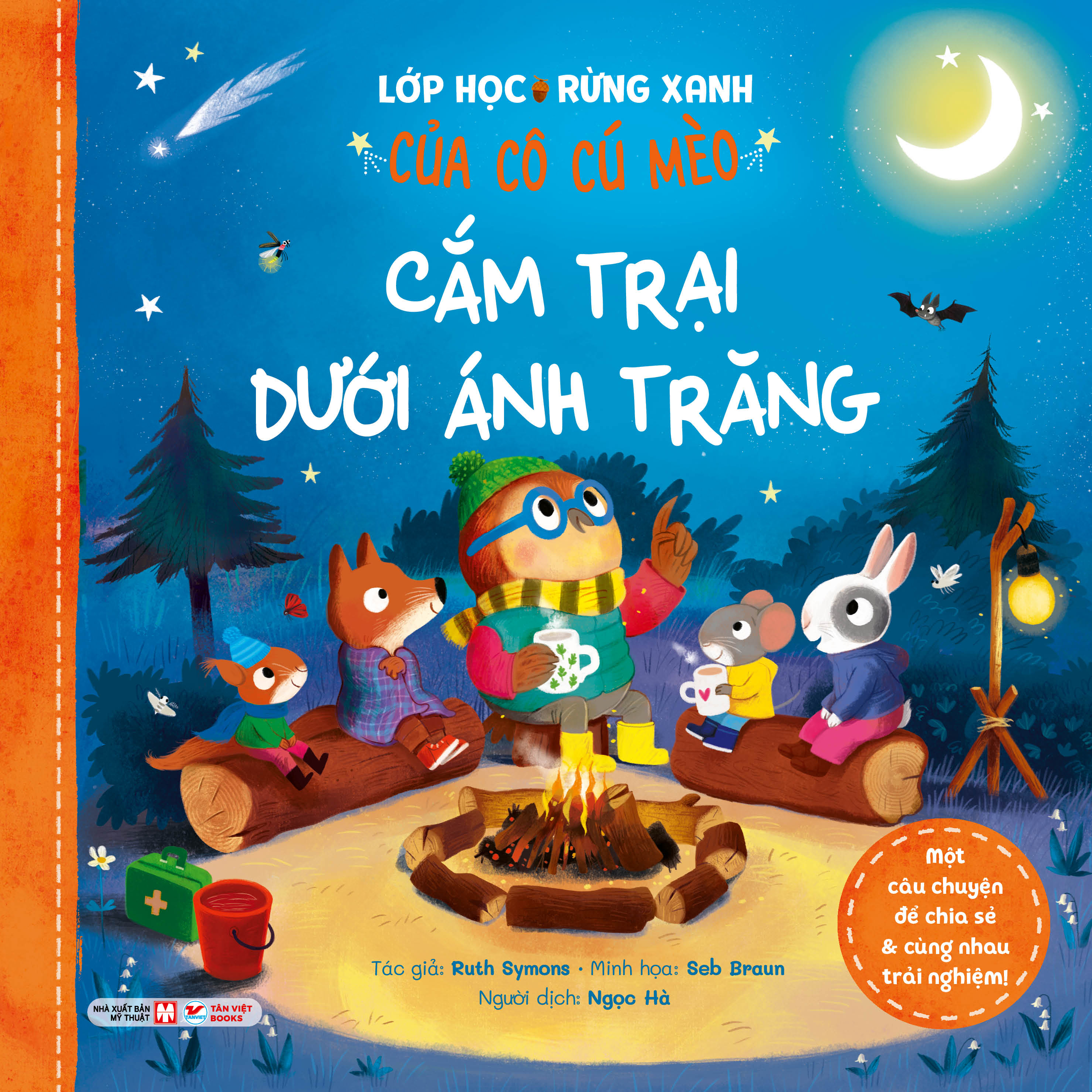 Bộ Sách Lớp Học Rừng Xanh Của Cô Cú Mèo - Căn Chòi Ấm Áp + Bí Mật Ngày Mưa + Cắm Trại Dưới Ánh Trăng (Bộ 3 Cuốn) - Ảnh 4