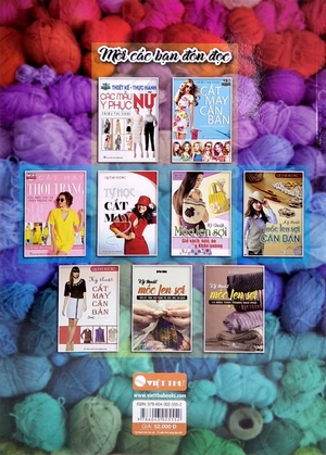 bộ sách móc len sợi: 15 mẫu thời trang dạo phố + tấm lót, thảm, hoa trang trí, giày, nón, giỏ xách,… (bộ 2 cuốn) - Ảnh 3