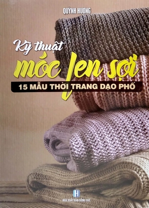 bộ sách móc len sợi 15 mẫu thời trang + móc len sợi tấm lót, thảm (bộ 2 cuốn) - Ảnh 5