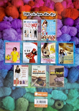 bộ sách móc len sợi: thời trang hè thu + thời trang xuân hè + 15 mẫu thời trang + móc len sợi tấm lót, thảm, hoa trang trí, giày, nón, giỏ xách,… (bộ 4 cuốn) - Ảnh 3