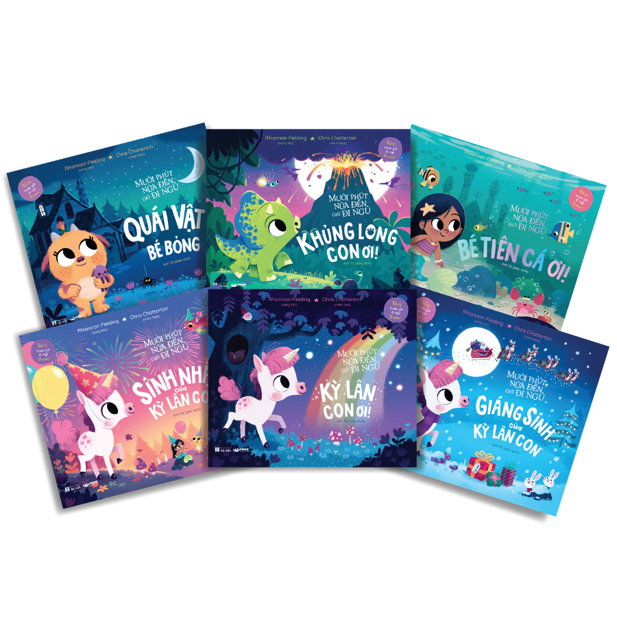 bộ sách mười phút nữa đến giờ đi ngủ (bộ 6 cuốn) - Ảnh 2