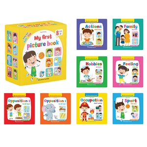 bộ sách my first picture book - song ngữ anh việt - 8 chủ đề (bộ 8 cuốn)