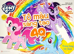 bộ sách my little pony - tô màu sáng tạo 4q (dành cho trẻ từ 3 tuổi) (bộ 4 cuốn) (tái bản 2022) - Ảnh 5