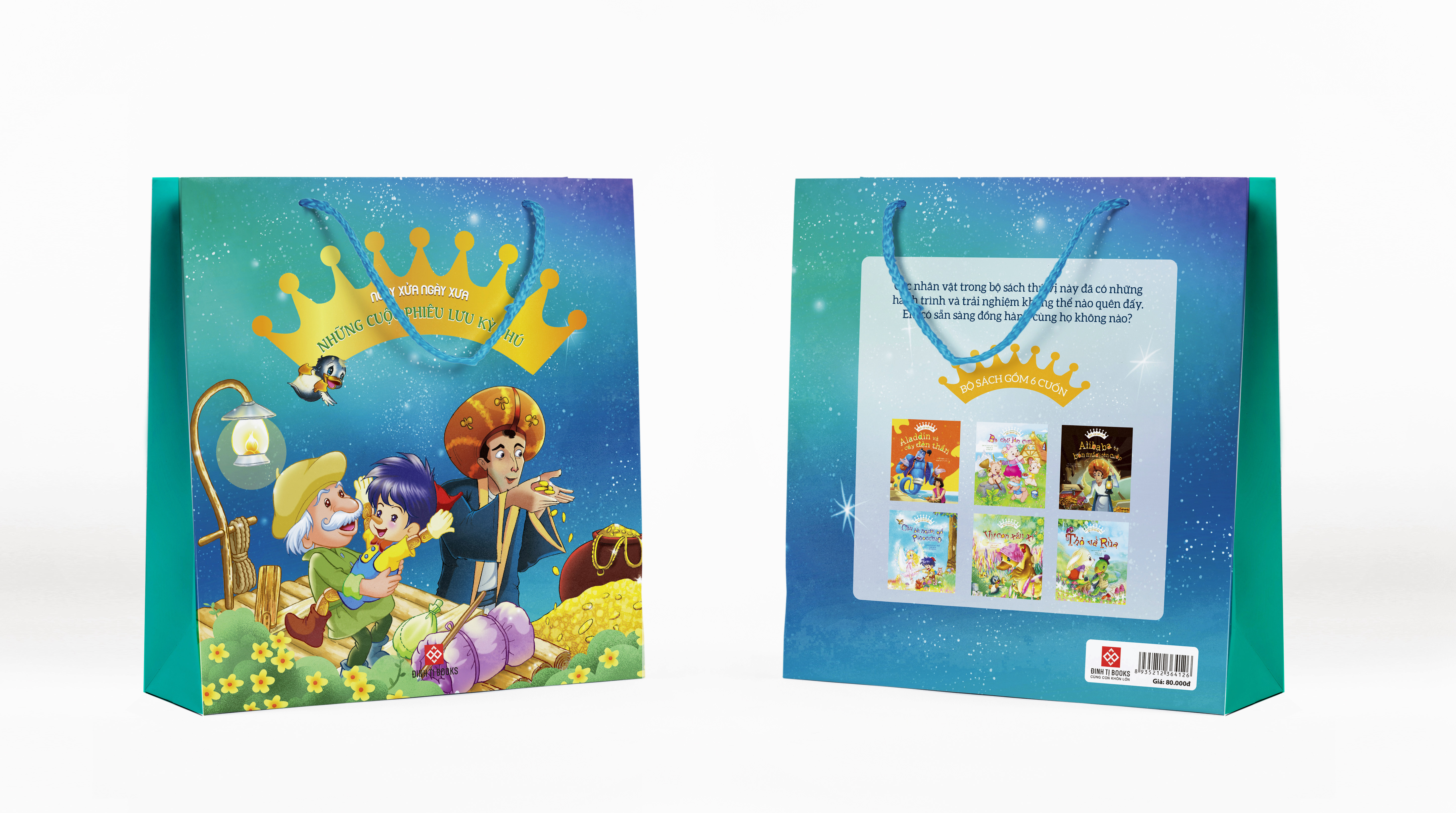 bộ sách ngày xửa ngày xưa - những cuộc phiêu lưu kỳ thú (túi 6 cuốn) - Ảnh 3