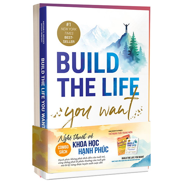 Bộ Sách Nghệ Thuật Về Khoa Học Hạnh Phúc - Thế Mạnh Tuổi Trung Niên + Build The Life You Want (Bộ 2 Cuốn)