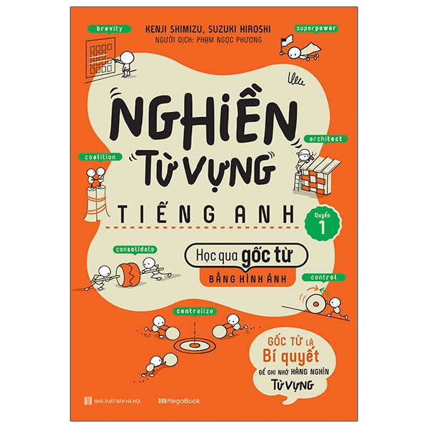 bộ sách nghiền từ vựng tiếng anh - học qua gốc từ bằng hình ảnh - gốc từ là bí quyết để ghi nhớ hàng nghìn từ vựng (bộ 2 quyển) - Ảnh 2