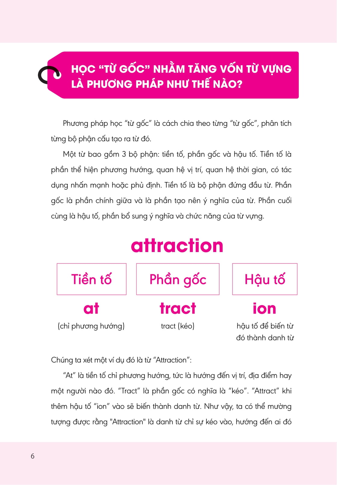 bộ sách nghiền từ vựng tiếng anh - học qua gốc từ bằng hình ảnh - gốc từ là bí quyết để ghi nhớ hàng nghìn từ vựng (bộ 2 quyển) - Ảnh 6