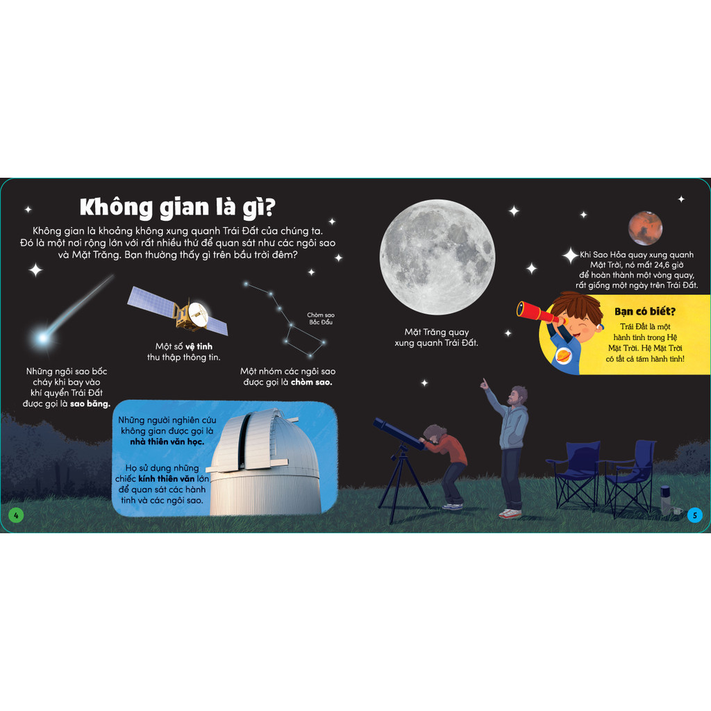 bộ sách nhà thám hiểm nhí - khủng long siêu ngầu + vũ trụ kì diệu (bộ 2 cuốn) - Ảnh 4