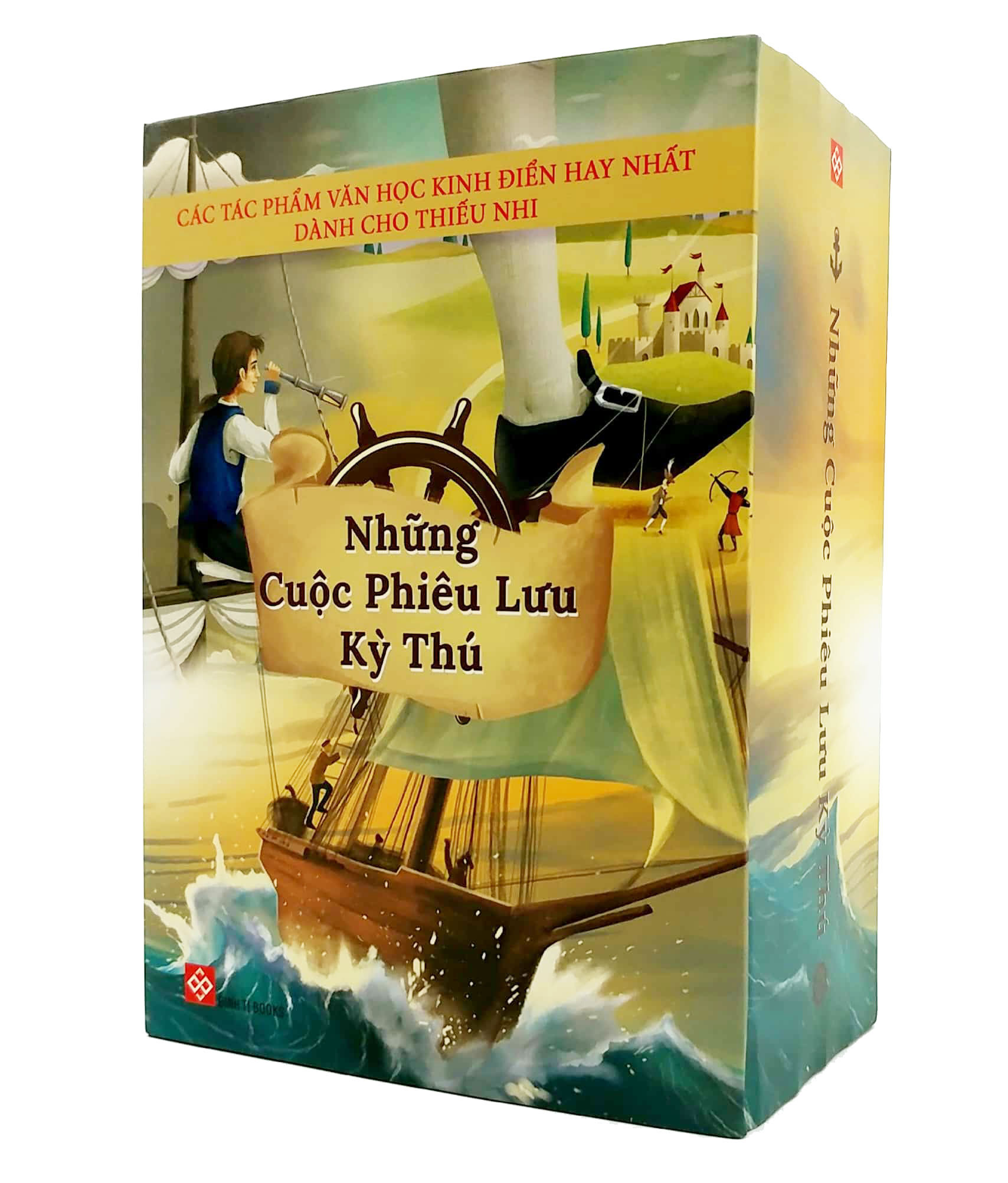 bộ sách những cuộc phiêu lưu kỳ thú (bộ 5 tập) - Ảnh 10