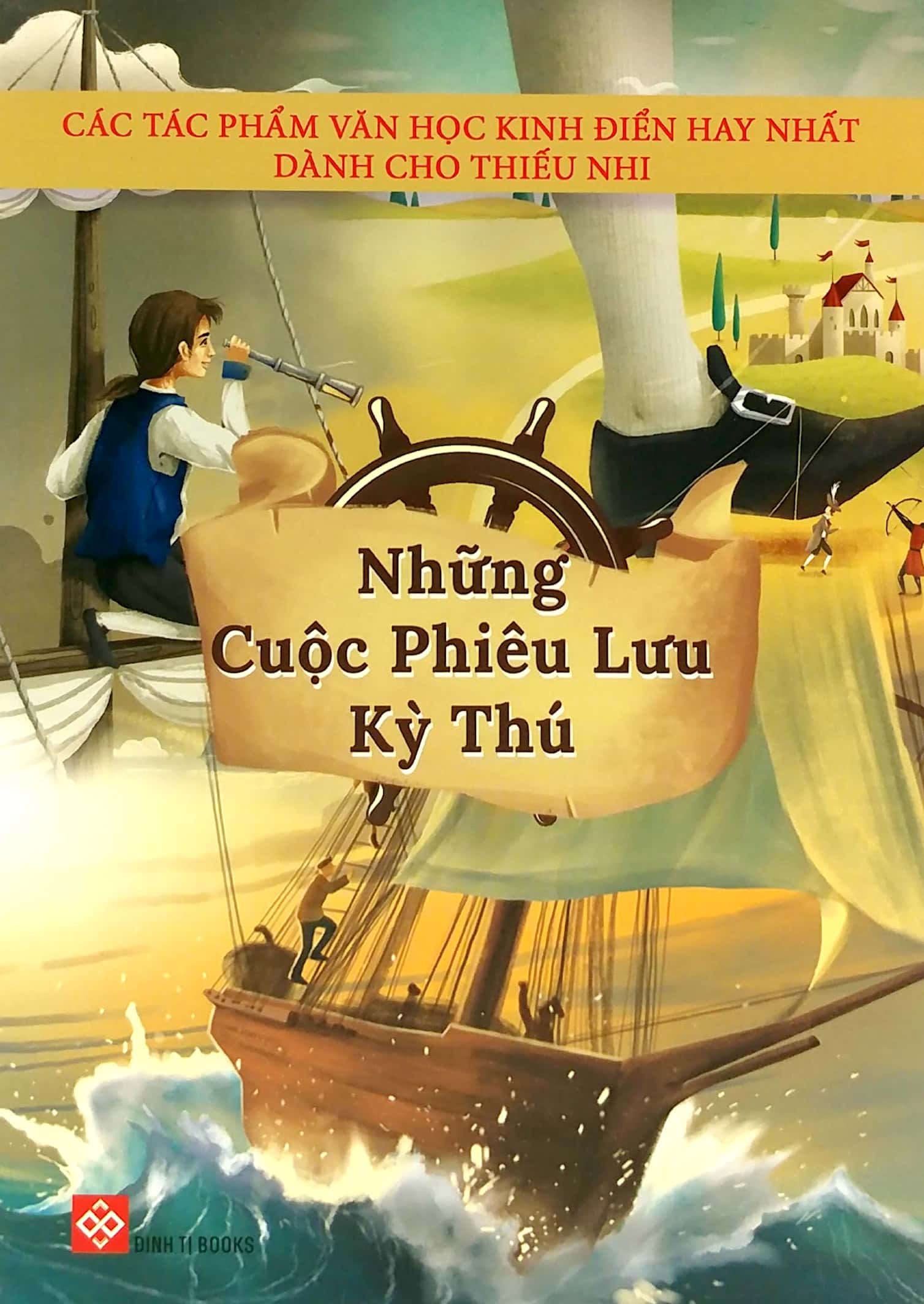 bộ sách những cuộc phiêu lưu kỳ thú (bộ 5 tập) - Ảnh 2