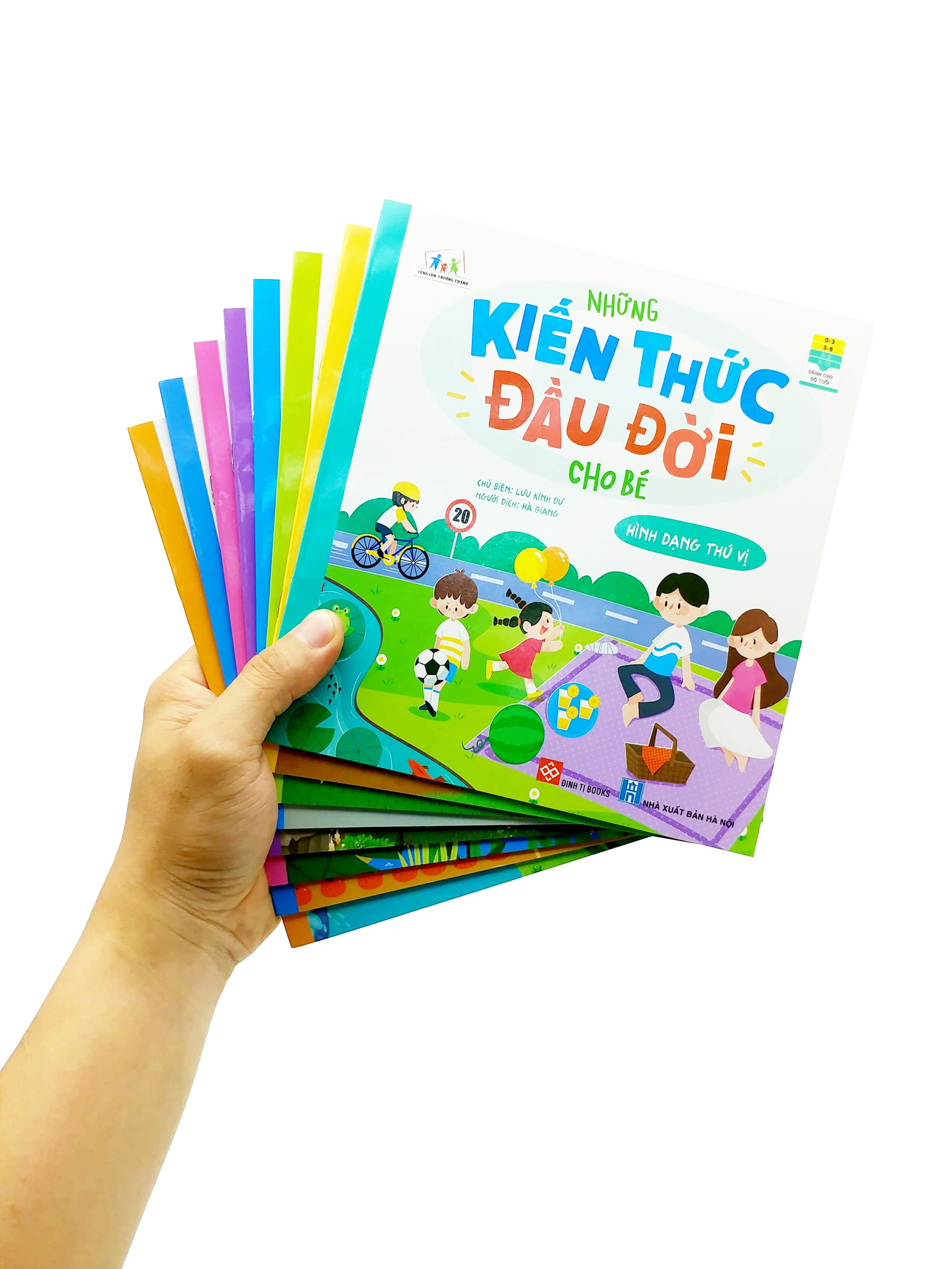 bộ sách những kiến thức đầu đời cho bé (bộ 8 cuốn) - Ảnh 10