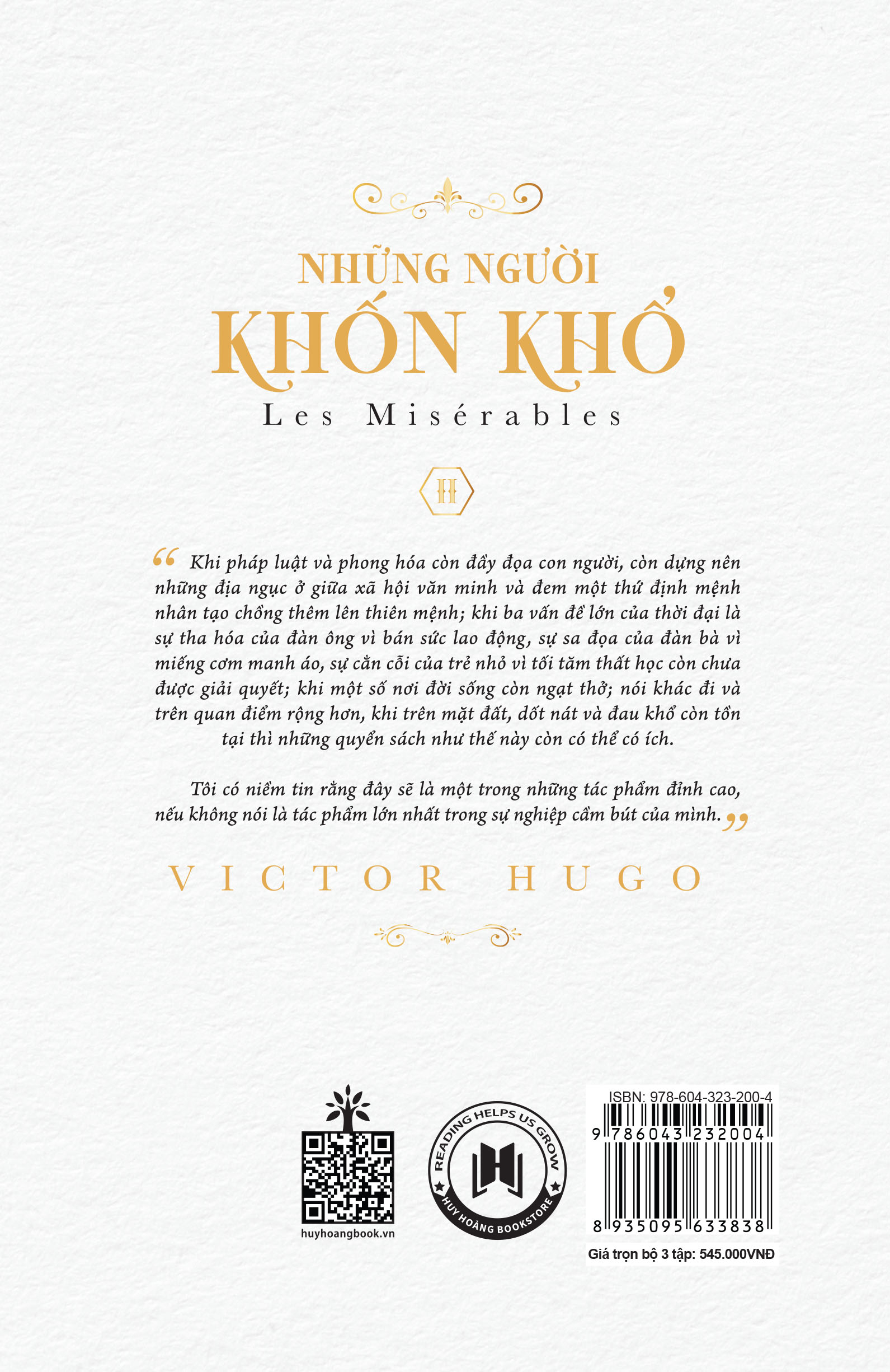 bộ sách những người khốn khổ (bộ 3 cuốn) (tái bản 2024) - Ảnh 5