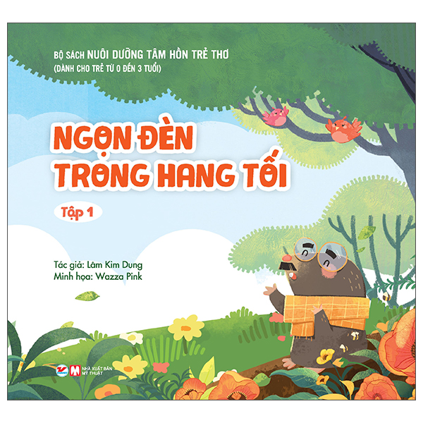 bộ sách nuôi dưỡng tâm hồn trẻ thơ dành cho trẻ từ 0 đến 3 tuổi: ngọn đèn trong hang tối + bài tập làm văn trong mơ + ai là nhà vô địch + nhà văn bạch tuộc + cún lười đi học săn (bộ 5 tập) - Ảnh 3