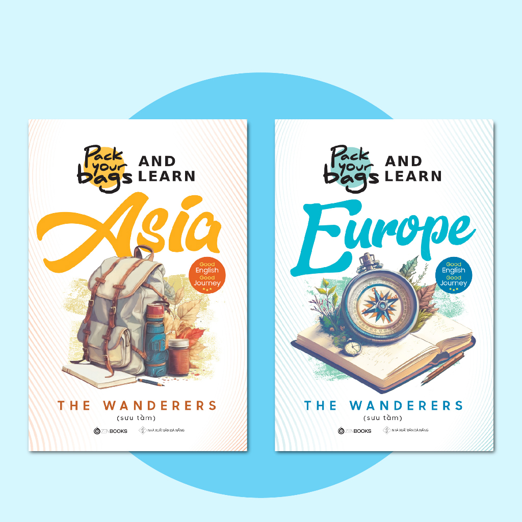 bộ sách pack your bags and learn (bộ 2 cuốn) - Ảnh 2