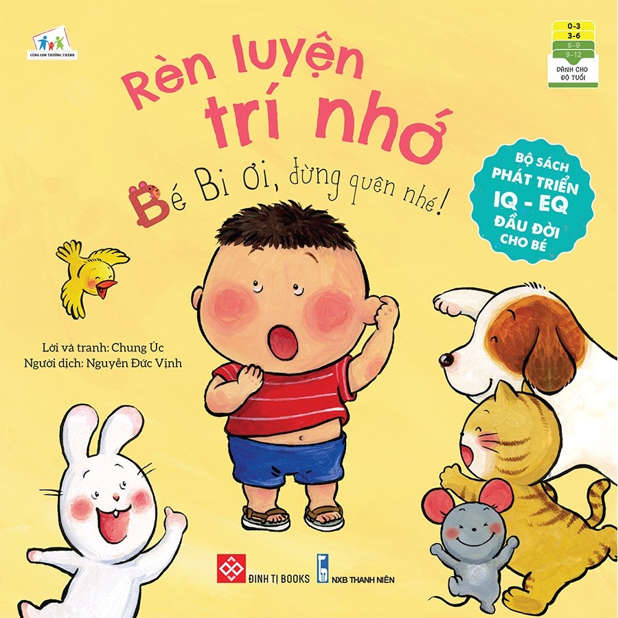 bộ sách phát triển iq - eq đầu đời cho bé (bộ 8 cuốn) - Ảnh 8