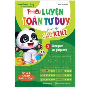 bộ sách phiếu học tập cùng gấu kiki (bộ 9 cuốn) - Ảnh 12