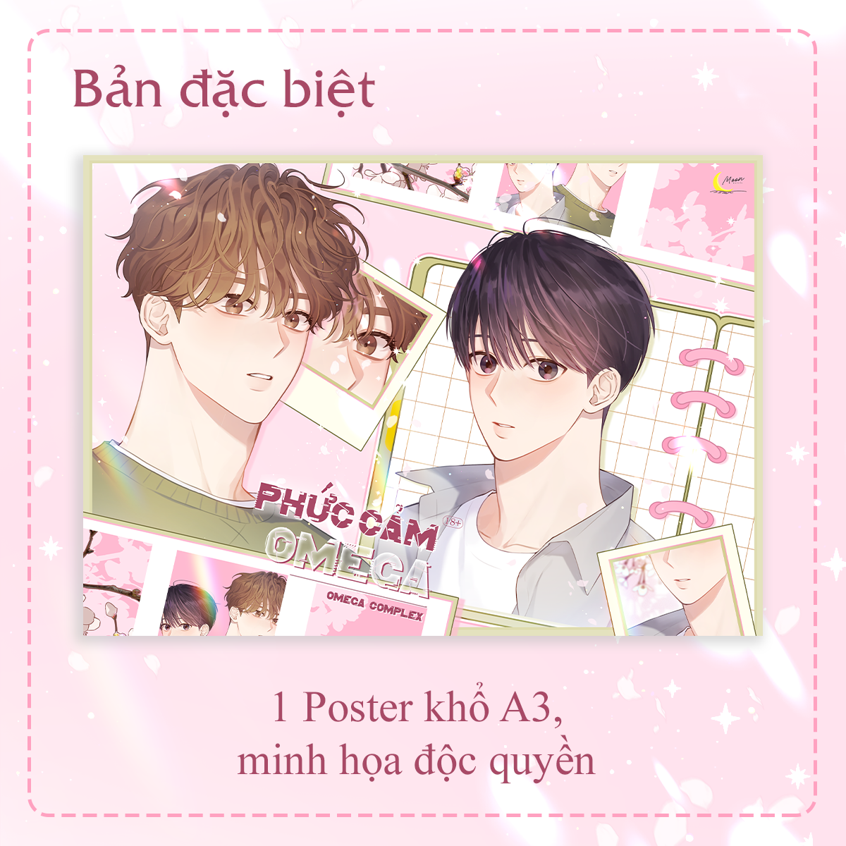 Bộ Sách Phức Cảm Omega - Omega Complex - Tập 1 + Tập 2 (Bộ 2 Tập) (Tái Bản 2025) - Bản Đặc Biệt - Tặng Kèm 2 Bookmark Bồi Cứng + 1 Poster A3 + 2 Kẹp Tài Liệu A4 - Ảnh 5