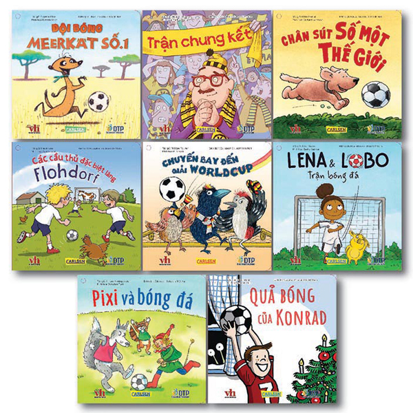 Bộ Sách Pixi Biết Tuốt - Bóng Đá Và Những Người Bạn Nhỏ (Bộ 8 Cuốn)