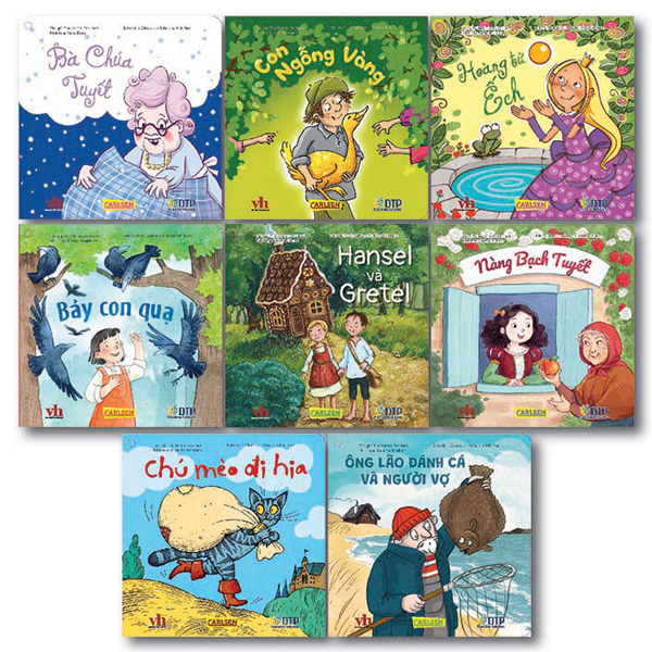 Bộ Sách Pixi Biết Tuốt - Những Câu Chuyện Cổ Tích Yêu Thích Của Pixi (Bộ 8 Cuốn)
