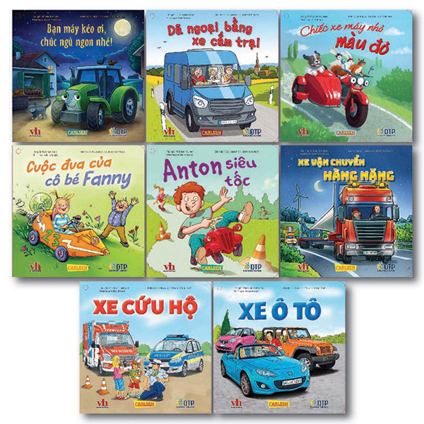 Bộ Sách Pixi Biết Tuốt - Thế Giới Xe Diệu Kỳ (Bộ 8 Cuốn)