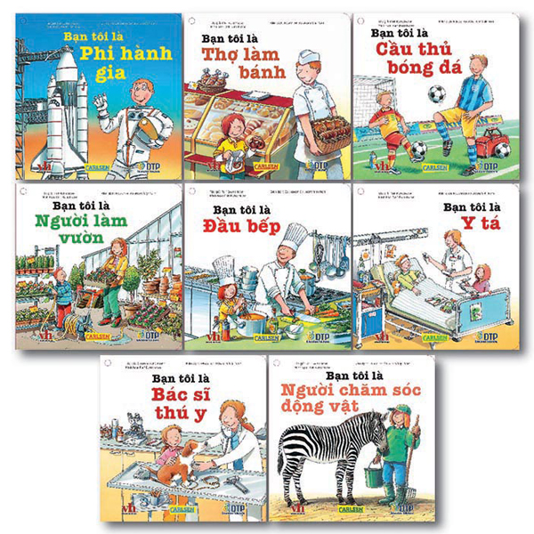 Bộ Sách Pixi Biết Tuốt - Tìm Hiểu Về Nghề Nghiệp (Bộ 8 Cuốn)