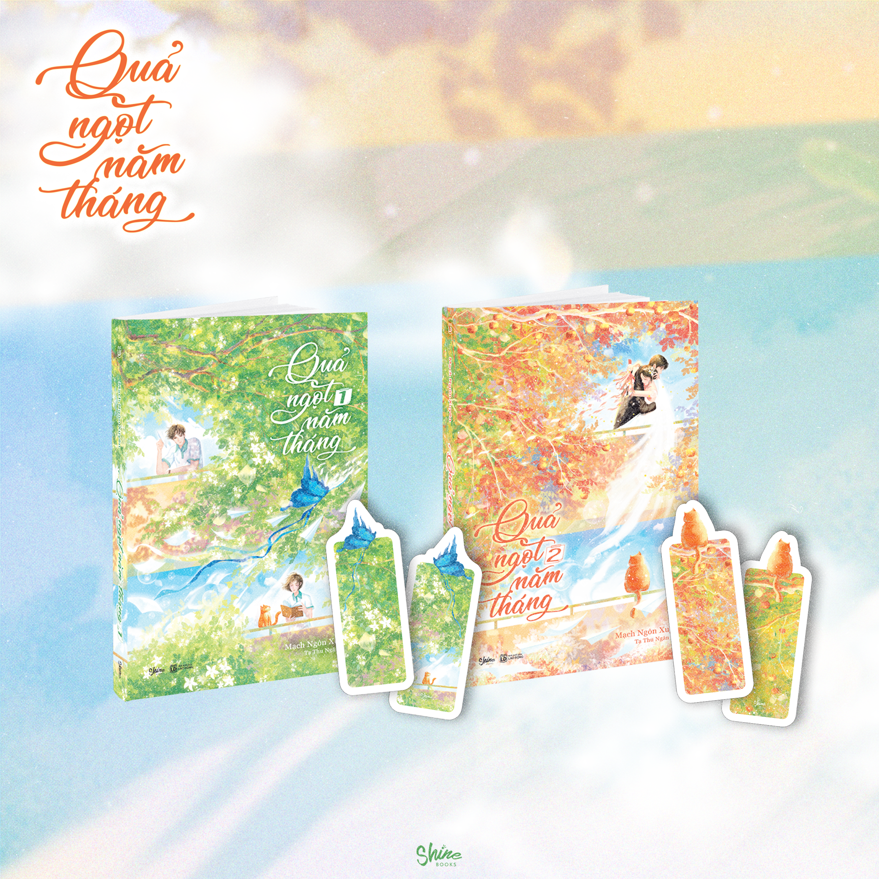 Bộ Sách Quả Ngọt Năm Tháng - Tập 1 + Tập 2 (Bộ 2 Tập) - Tặng Kèm 2 Bookmark Cán Màng Lụa Ánh Ngọc Trai - Ảnh 2