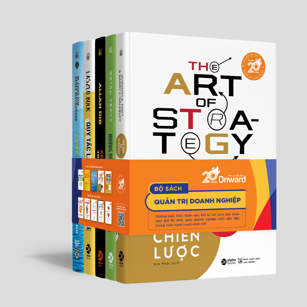 bộ sách quản trị doanh nghiệp - kỷ niệm 20 năm onward (bộ 5 cuốn) - Ảnh 2