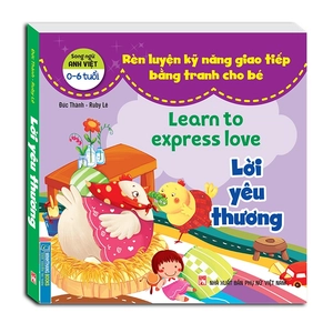 bộ sách rèn luyện kỹ năng giao tiếp bằng tranh cho bé 0 - 6 tuổi (song ngữ anh việt) (bộ 8 cuốn) - Ảnh 10